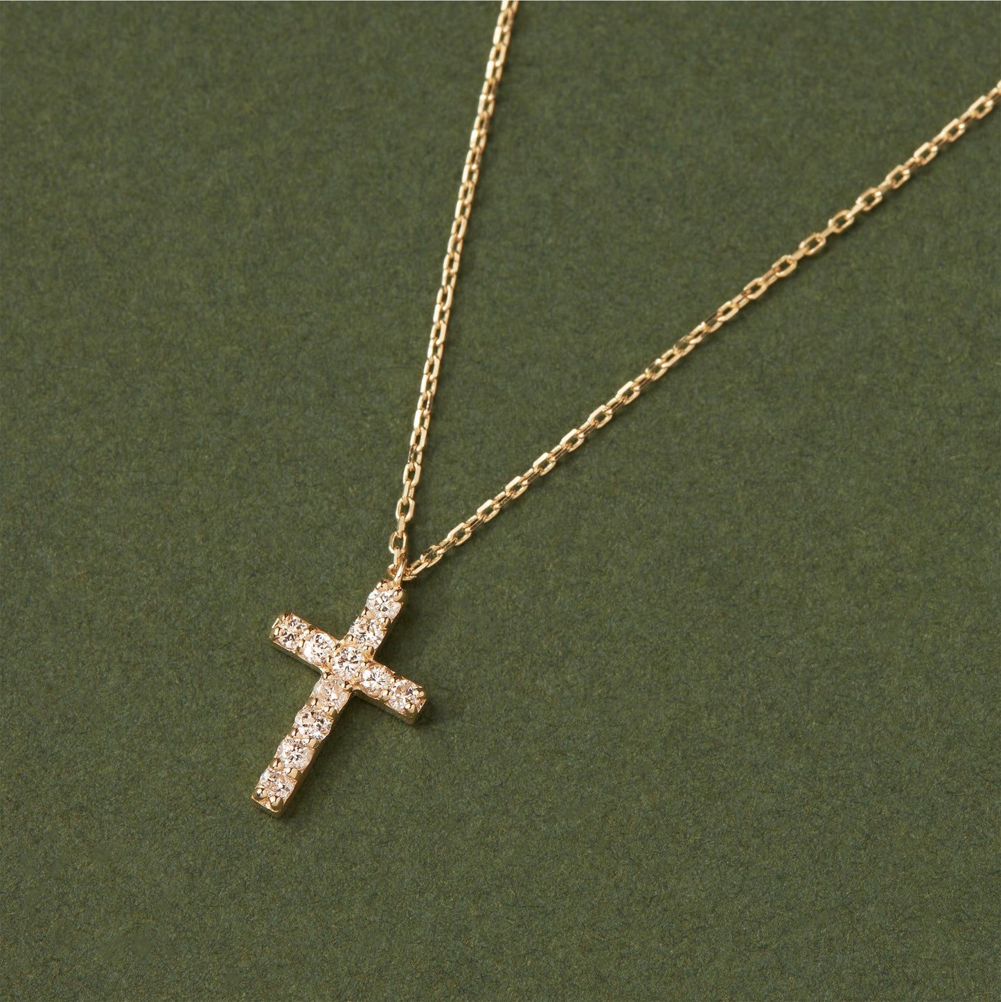 Diamond Cross Necklace