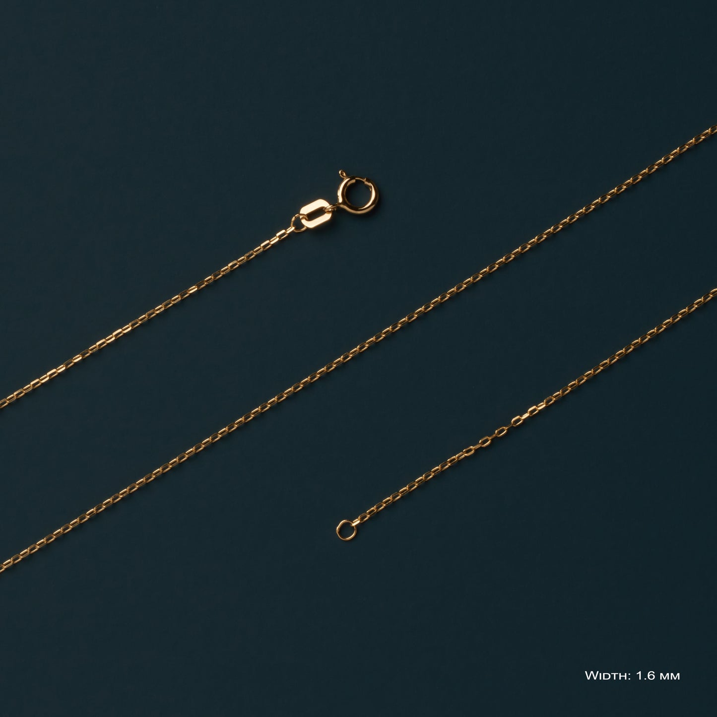 14k solid gold chain, 14k gold chain, solid gold chain, solid gold necklace, minimalist chain, 14k gold necklace, square gold chain, 14k gold cable chain, solid gold cable, gold cable necklace, thin gold chain, 14k thin gold chain, gold necklace women, 