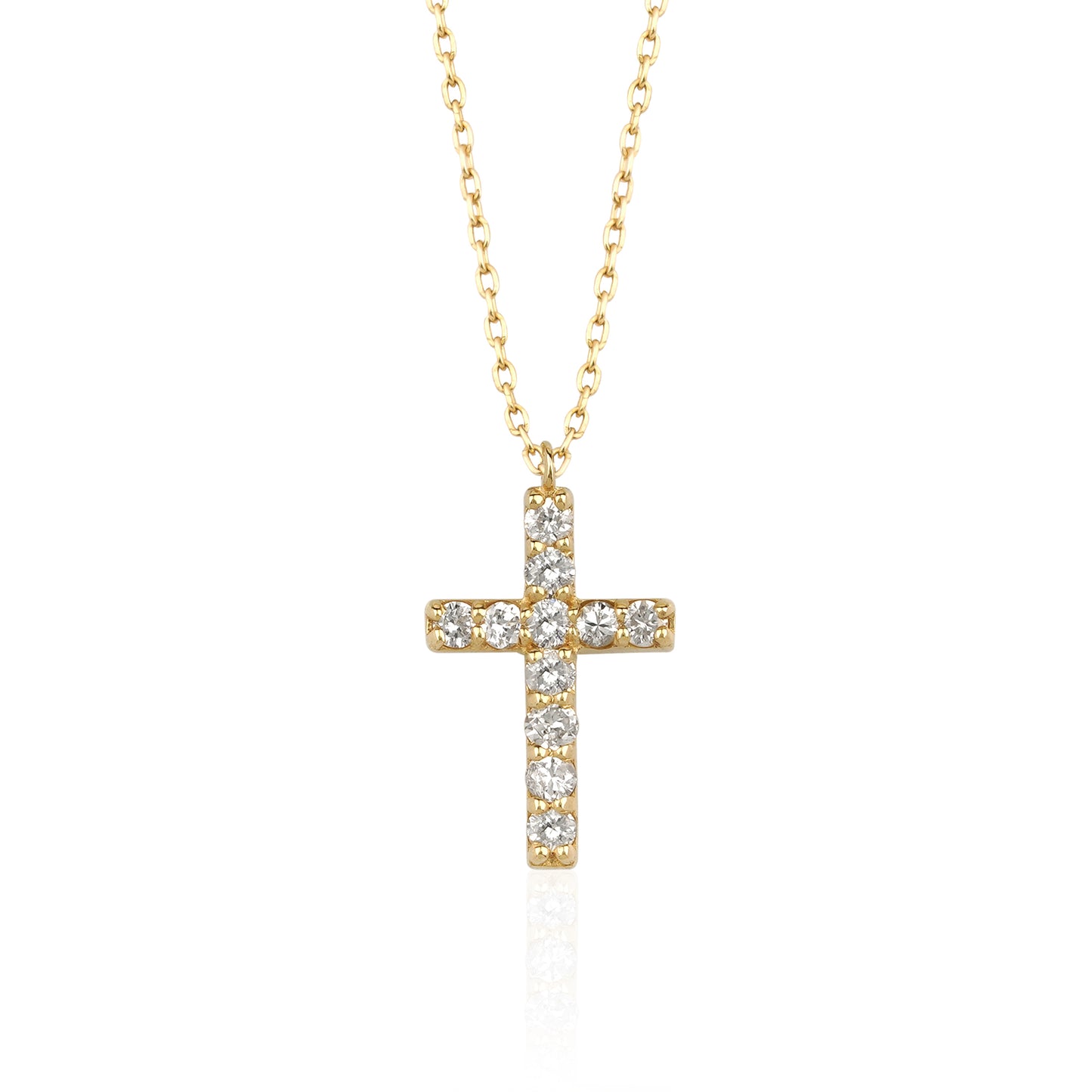 Diamond Cross Necklace