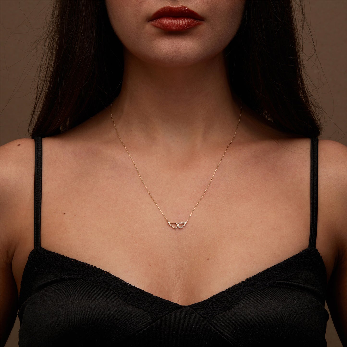 Diamond Angel Wing Necklace