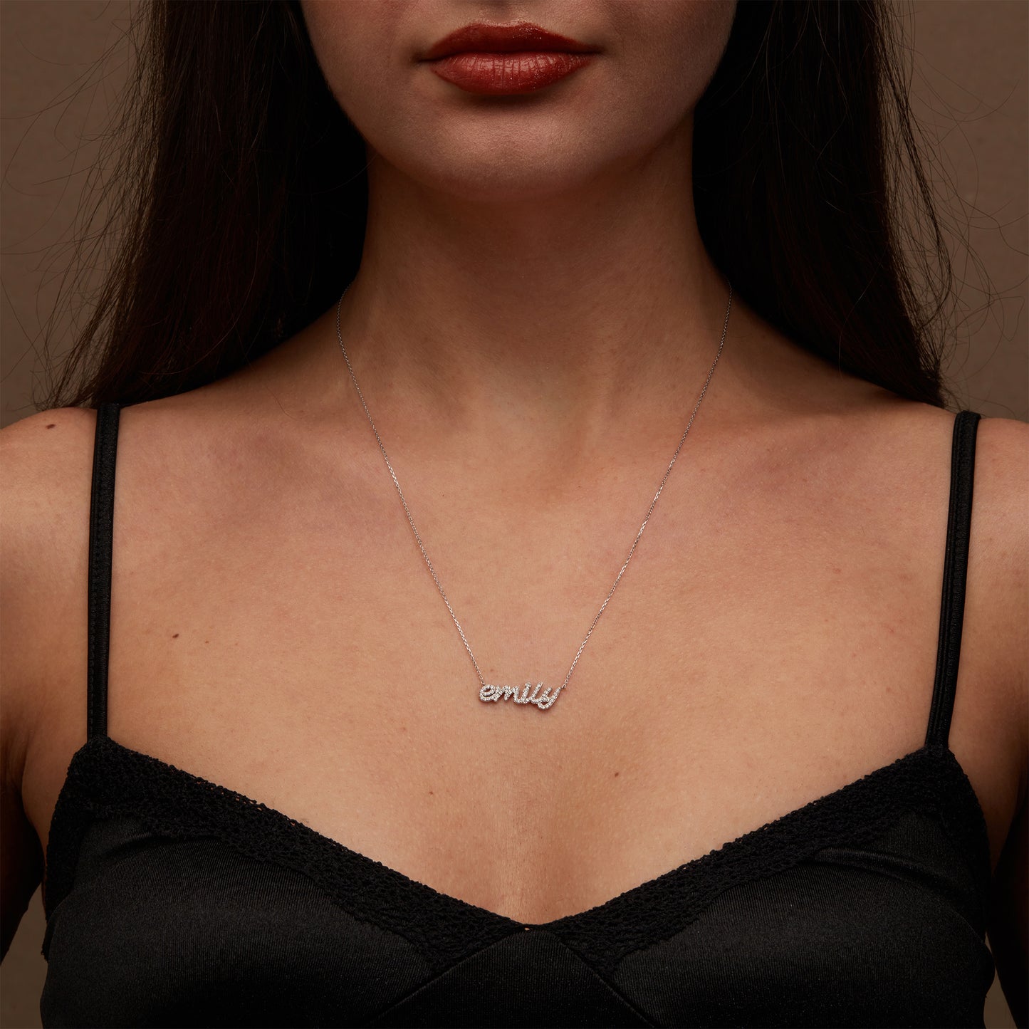 Diamond Name Necklace