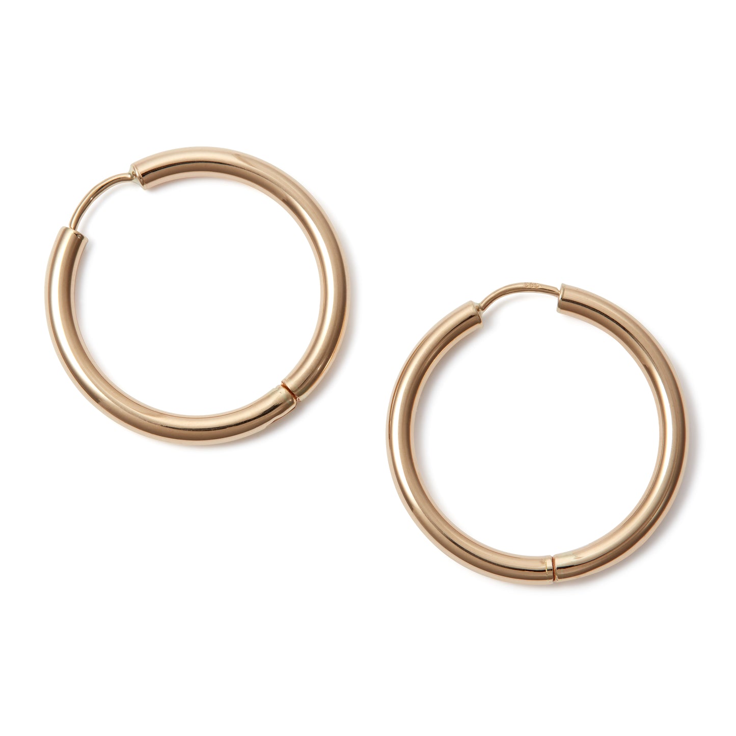 large hoop earrings, polished gold hoops, polished earrings, classic gold hoops, real gold hoops, solid gold hoops, solid gold earrings, gold earrings women, yellow rose white, gold polished hoops, 14k gold earrings, medium hoop earrings, solid gold huggies, 