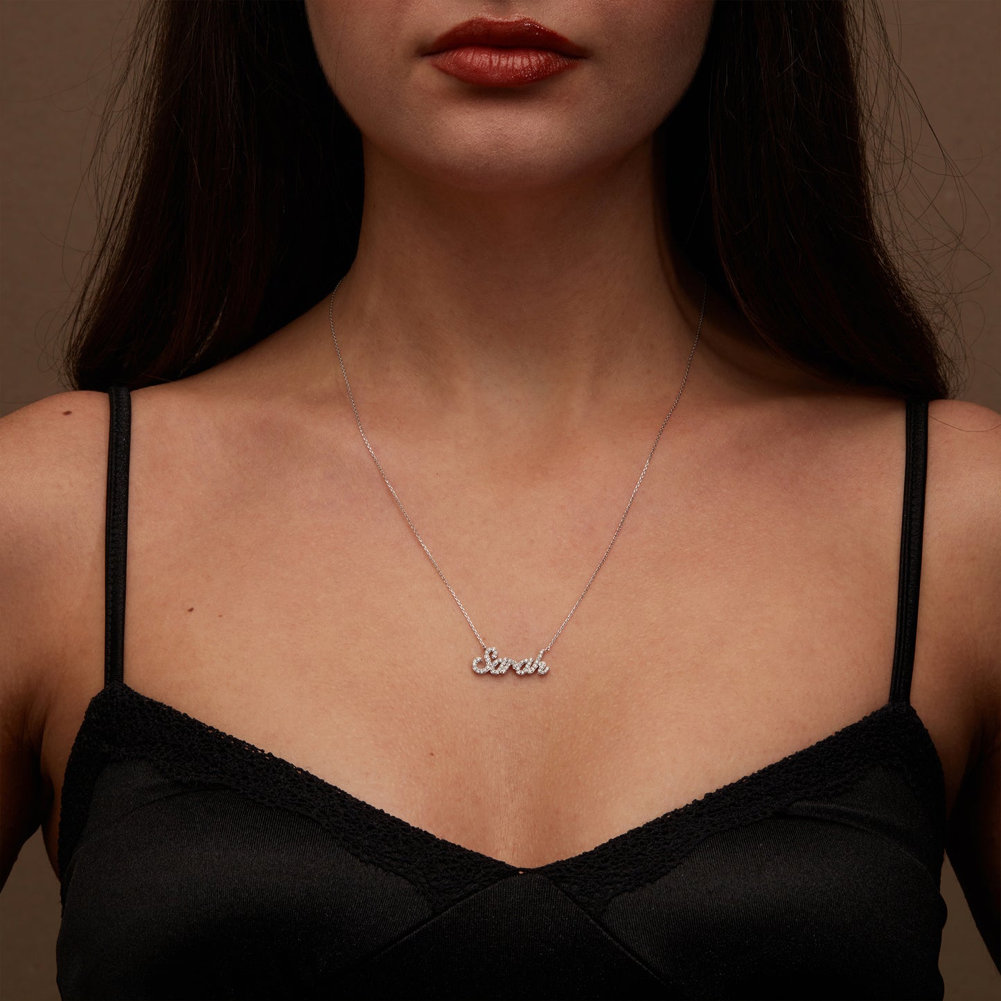 Diamond Name Necklace