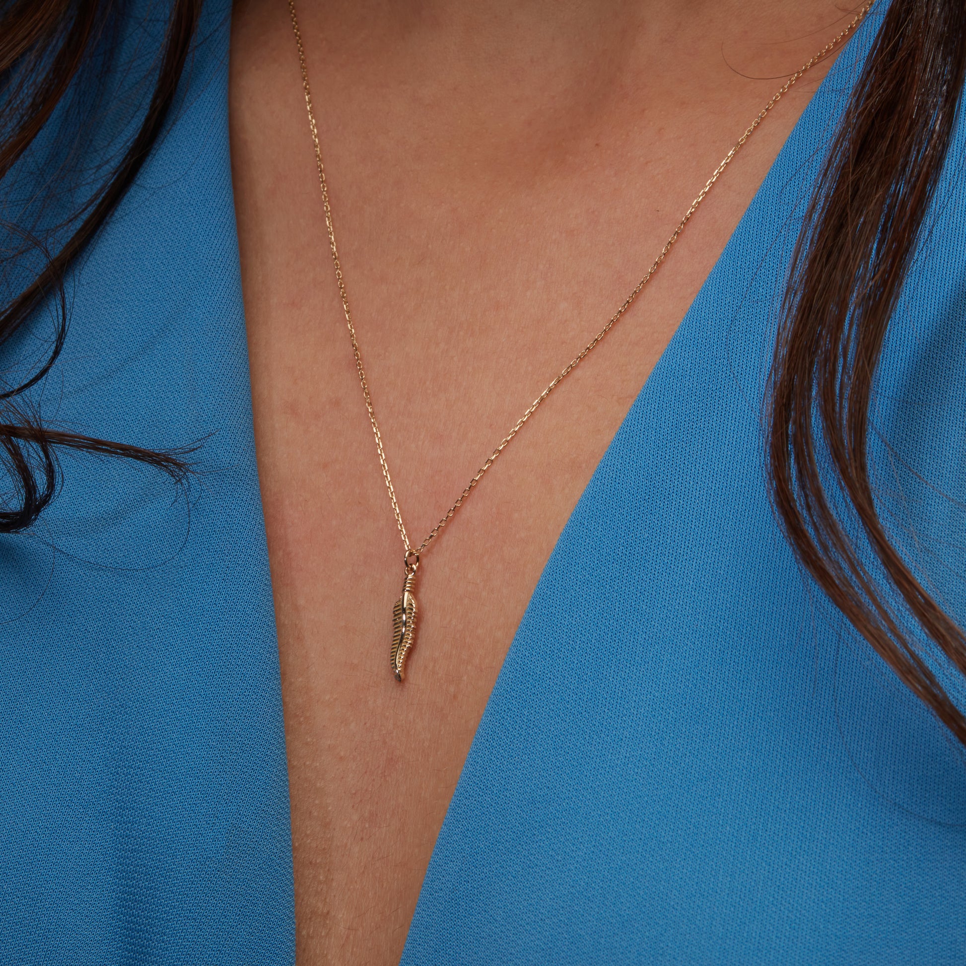 14k gold necklace, dainty gold necklace, gold necklace women, solid gold pendant, solid gold necklace, real gold necklace, yellow rose white, gold leaf necklace, lucky feather charm, gold feather charm, minimalist necklace, gold flower necklace, solid gold leaf, 