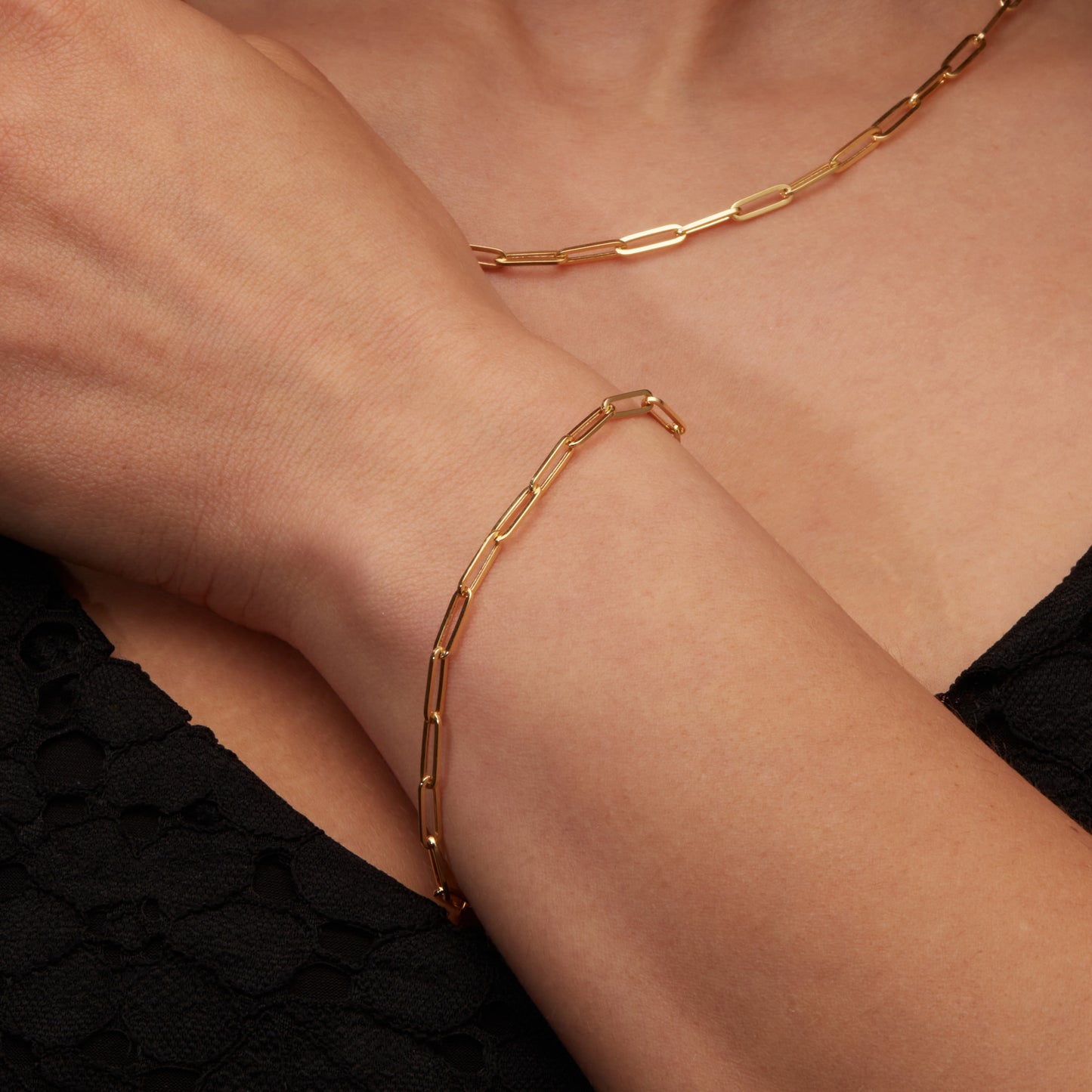 14k solid gold chain, 14k gold chain, solid gold chain, solid gold necklace, gold paperclip chain, 14k gold necklace, 14k paperclip chain, long link chain, rectangle link chain, 14k gold link chain, link chain necklace, layered necklace, gold necklace women, 