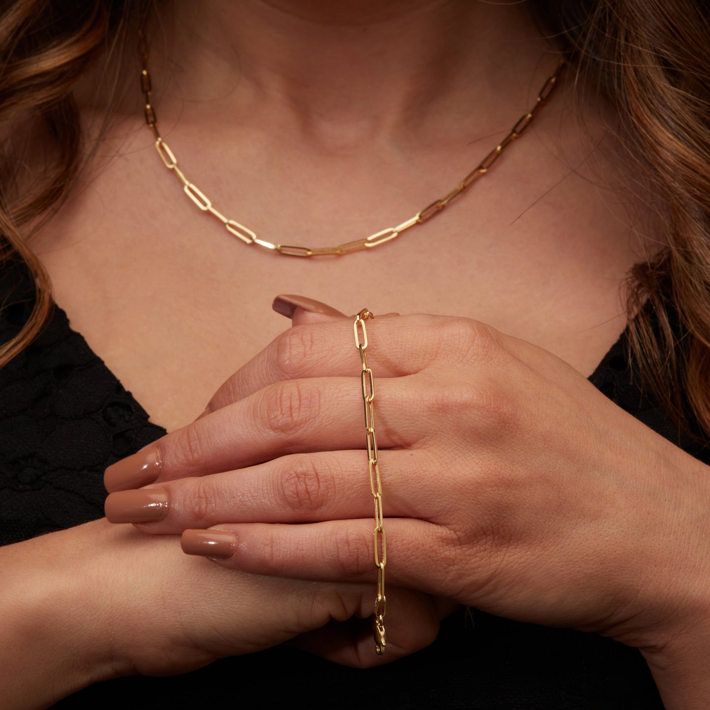 14k solid gold chain, 14k gold chain, solid gold chain, solid gold bracelet, gold paperclip chain, 14k gold bracelet, 14k paperclip chain, long link chain, rectangle link chain, 14k gold link chain, link chain bracelet, stackable bracelet, gold bracelet women, 