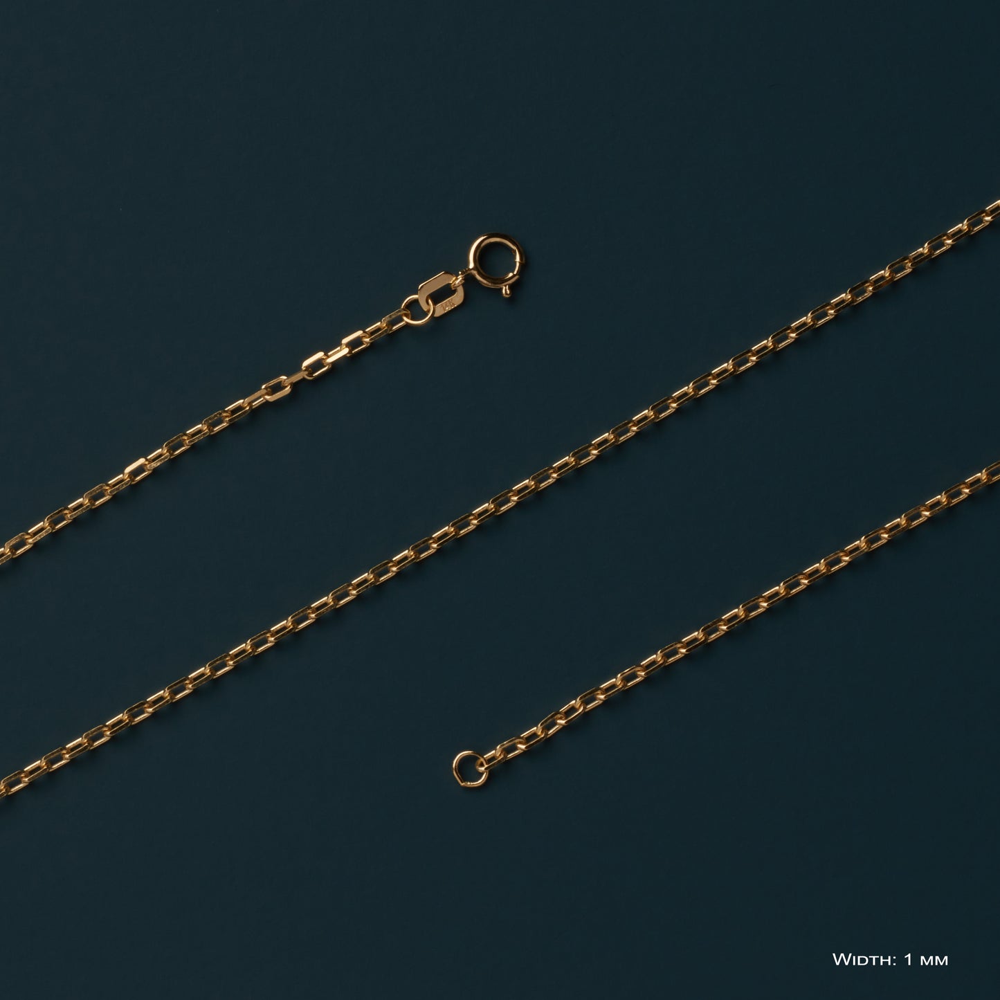 14k solid gold chain, 14k gold chain, solid gold chain, solid gold necklace, minimalist chain, 14k gold necklace, square gold chain, 14k gold cable chain, solid gold cable, gold cable necklace, thin gold chain, 14k thin gold chain, gold necklace women, 