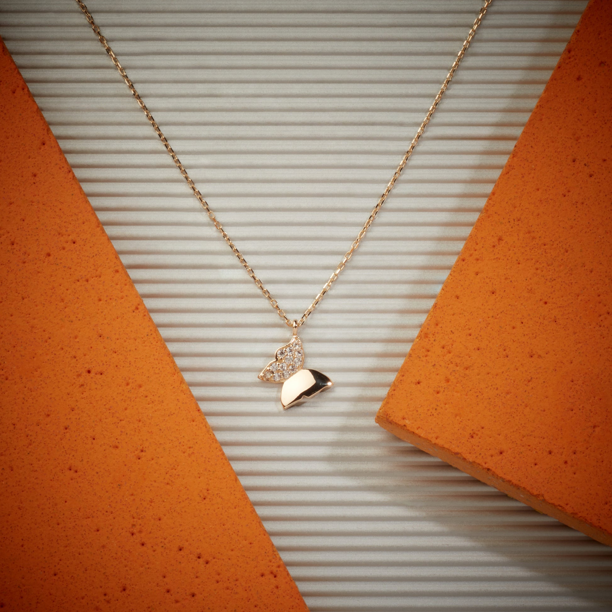 14k gold necklace, dainty gold necklace, gold necklace women, solid gold pendant, solid gold necklace, real gold necklace, yellow rose white, gold butterfly charm, butterfly necklace, butterfly jewelry, 14k gold butterfly, tiny butterfly charm, butterfly pendant, 