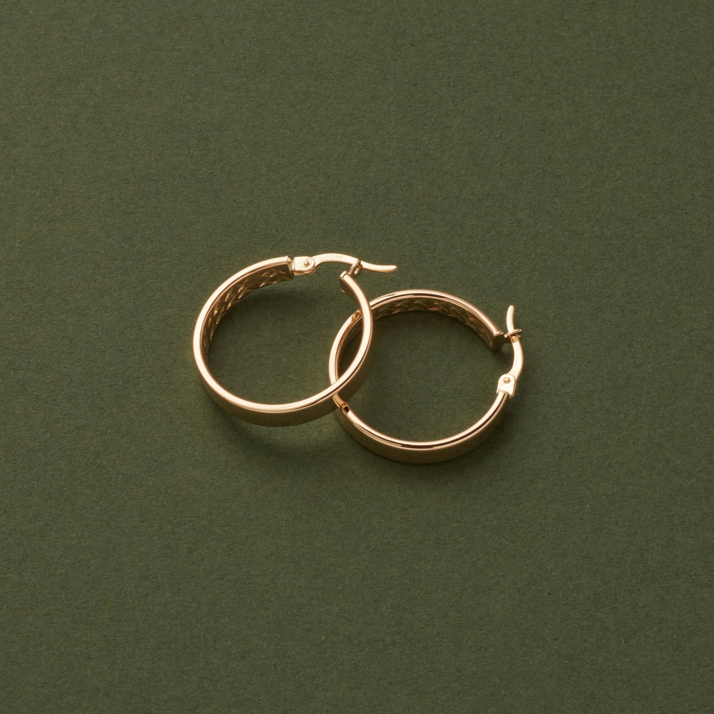 gold hoop earrings, 14k gold hoops, flat hammered hoops, solid gold hoops, real gold hoops, unique gold hoops, solid gold huggies, 14k gold huggies, yellow rose white, classic hoop earring, gold classic hoops, big gold hoops, large gold hoops, 